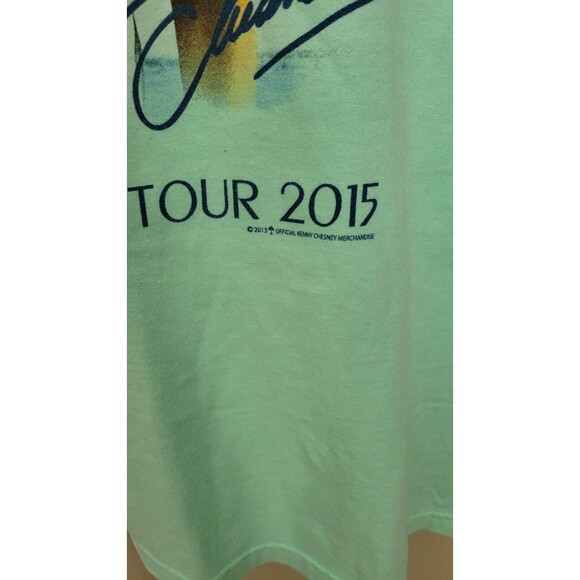 2015 KENNY CHESNEY "The Big Revival" Concert Tour Mens Large T-Shirt - Picture 2 of 7